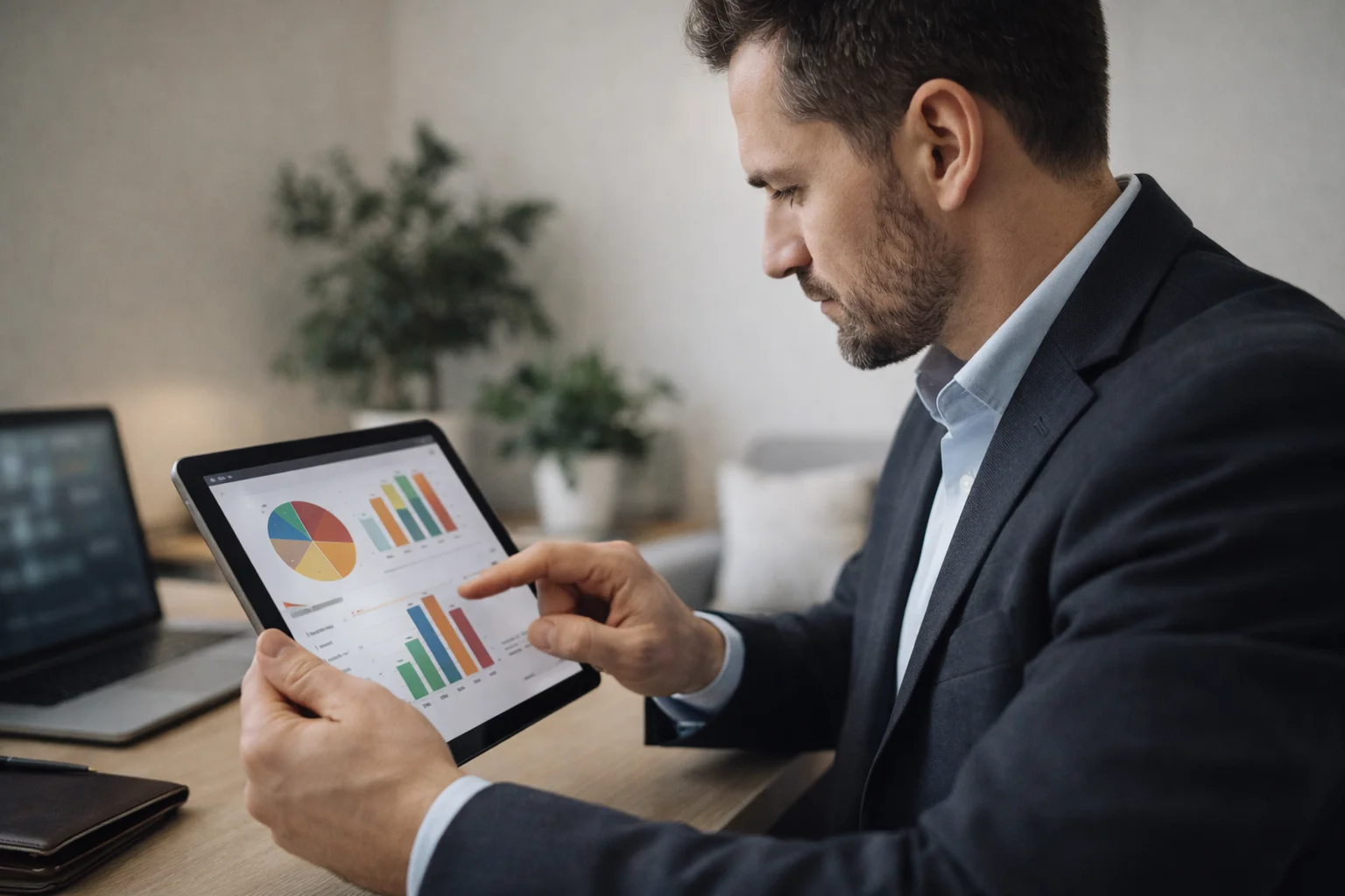 Professionelle Vergleichsübersicht verschiedener Wettplattformen auf einem Tablet